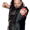 Shinsuke Nakamura Asymmetrical Black Leather Vest Shinsuke Nakamura Asymmetrical Black Leather Vest