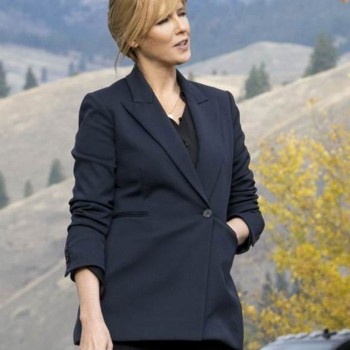 Kelly Reilly Yellowstone Season 03 Blue Blazer