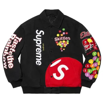 Skittle Supreme Varsity Jacket