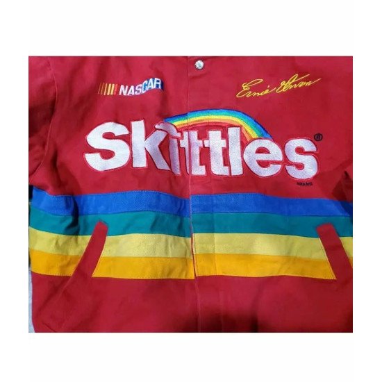Skittles Racing Red Jacket
