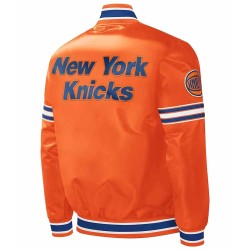 Slider New York Knicks Orange Jacket