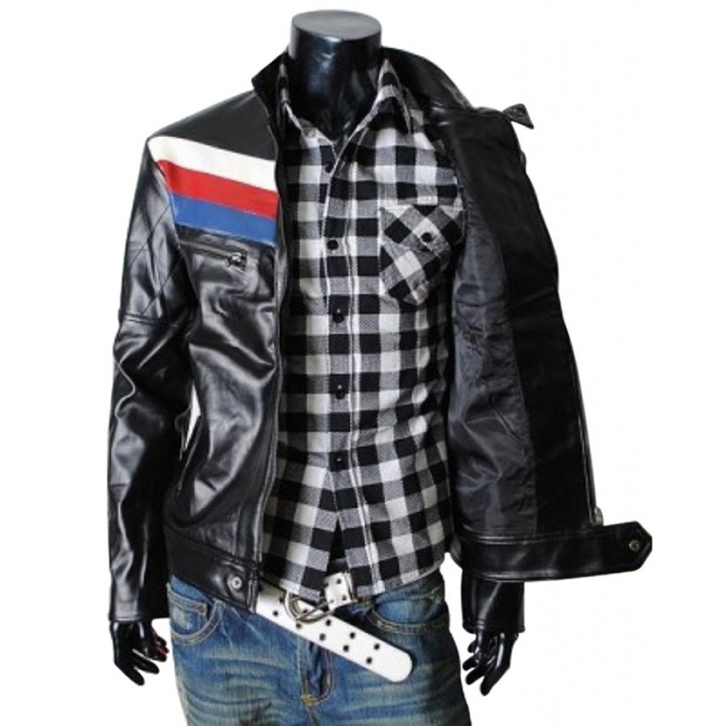 Men's Slim Fit Bike Rider Jacket Men's Slim Fit Bike Rider Jacket