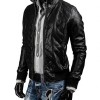 Men's Slim Fit Black Leather Jacket Men's Slim Fit Black Leather Jacket