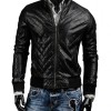 Men's Slim Fit Black Leather Jacket Men's Slim Fit Black Leather Jacket