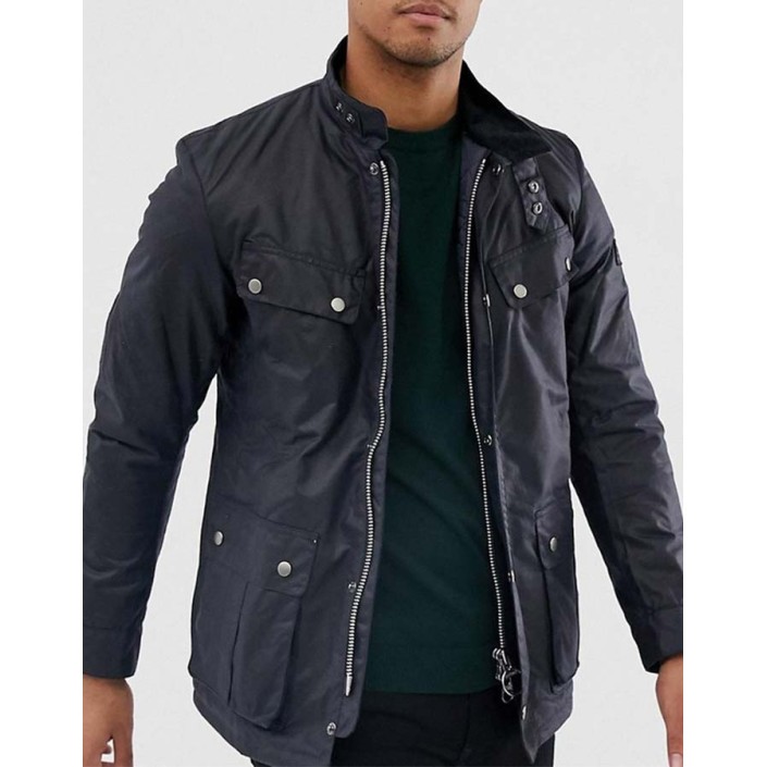 Slim Fit Wax Jacket Slim Fit Wax Jacket