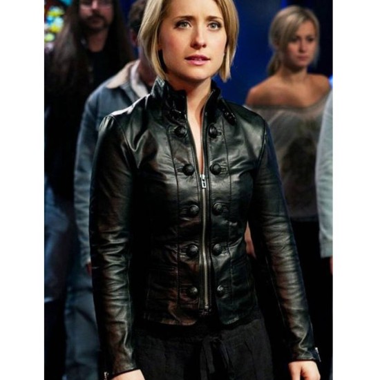 Smallville Allison Mack Leather Jacket