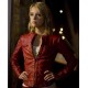 Smallville Imra Ardeen Red Leather Jacket