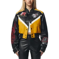SMK Race Car Leather Jacket