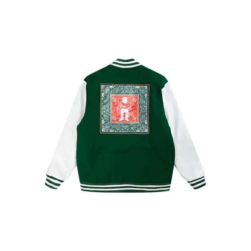 Snoop Dogg Death Row Records Green Jacket Snoop Dogg Death Row Records Green Jacket