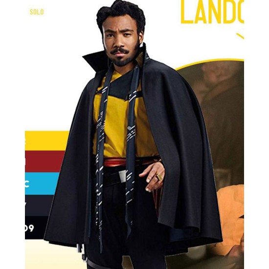 Donald Glover Solo A Star Wars Story Cape 