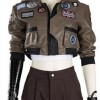 Sonnie Love Death & Robots Cropped Leather Jacket Sonnie Love Death & Robots Cropped Leather Jacket