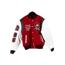 South Carolina State University Red Varsity Jacket