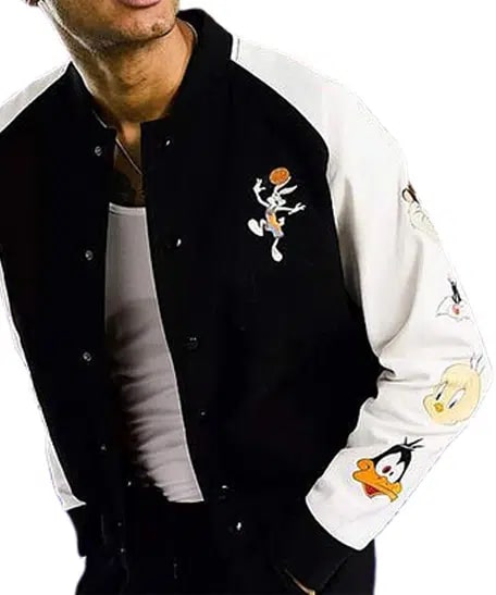 Space Jam 2 Bomber Wool Jacket