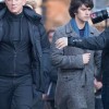 Ben Whishaw Spectre Grey Coat