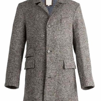 Ben Whishaw Spectre Grey Coat