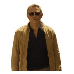 Spectre Daniel Craig Morocco Suede Jacket