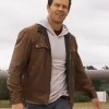 Spenser Confidential Movie Mark Wahlberg Brown Leather Jacket