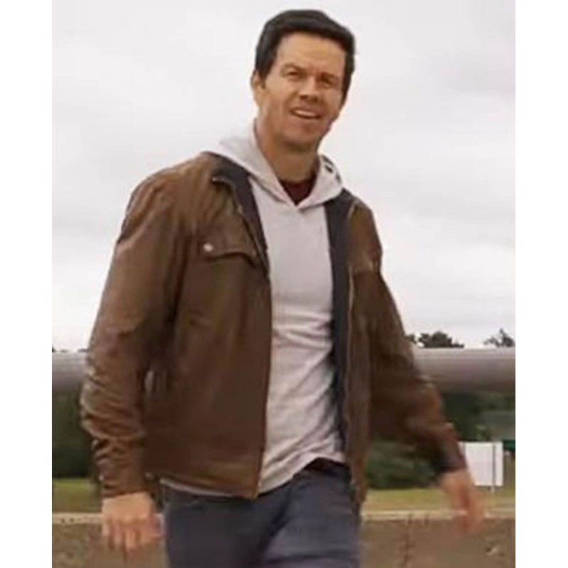Spenser Confidential Movie Mark Wahlberg Brown Leather Jacket Spenser Confidential Movie Mark Wahlberg Brown Leather Jacket