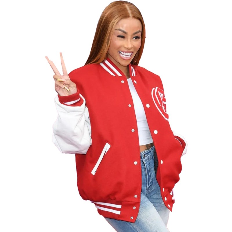 Spider-Man Blac Chyna Varsity Jacket Spider-Man Blac Chyna Varsity Jacket