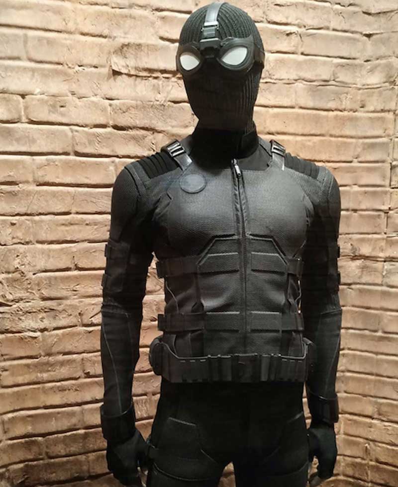 spiderman motorcycle suit
