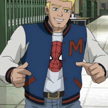Agent Venom Ultimate Spider-Man Varsity Jacket