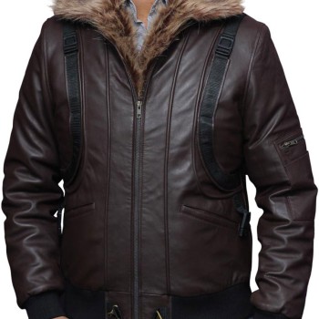 Spiderman Homecoming Vulture Leather Jacket