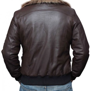 Spiderman Homecoming Vulture Leather Jacket