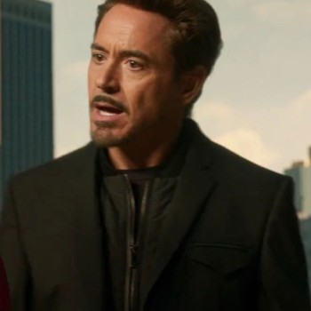 Spider Man Homecoming Robert Downey Jr. Jacket