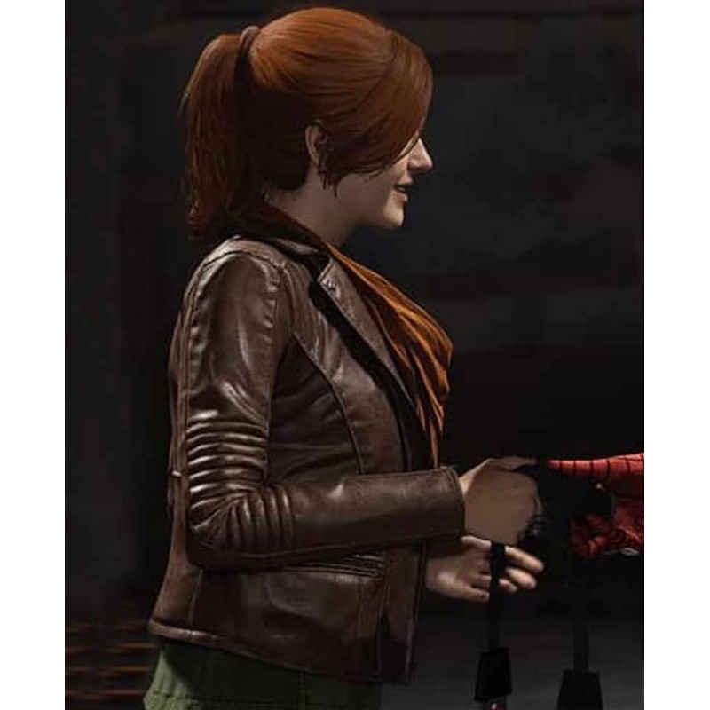 Spider-Man Mary Jane Watson Brown Jacket Spider-Man Mary Jane Watson Brown Jacket