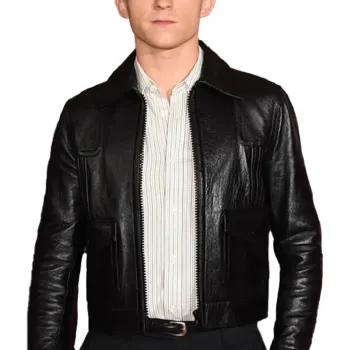 Spider-Man No Way Home Tom Holland Leather Jacket