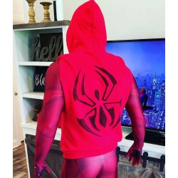 Spiderman Ben Reilly Scarlet Hooded