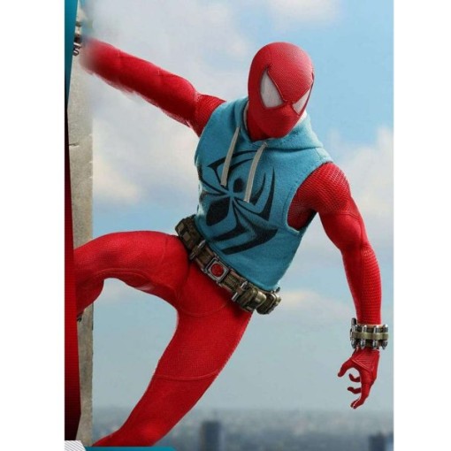 Spiderman Ben Reilly Scarlet Hooded Spiderman Ben Reilly Scarlet Hooded