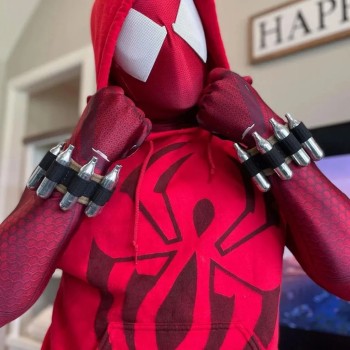 Spiderman Ben Reilly Scarlet Hooded