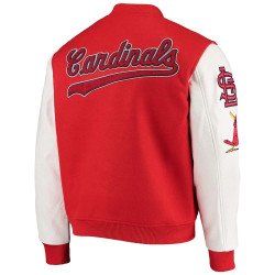 St Louis Cardinals Red Varsity Jacket