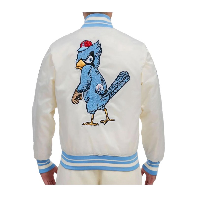 St Louis Cardinals Retro Cream Jacket St Louis Cardinals Retro Cream Jacket