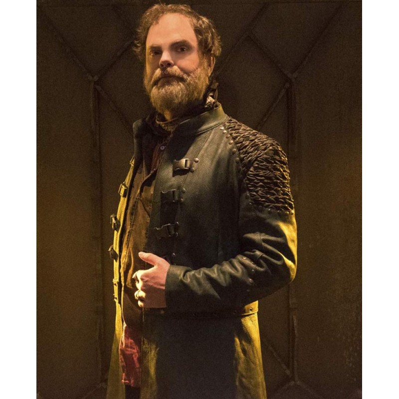 Rainn Wilson Star Trek Discovery Leather Coat