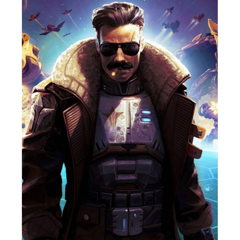 Star Union Commander Age of Wonders Planetfall Brown Coat Star Union Commander Age of Wonders Planetfall Brown Coat