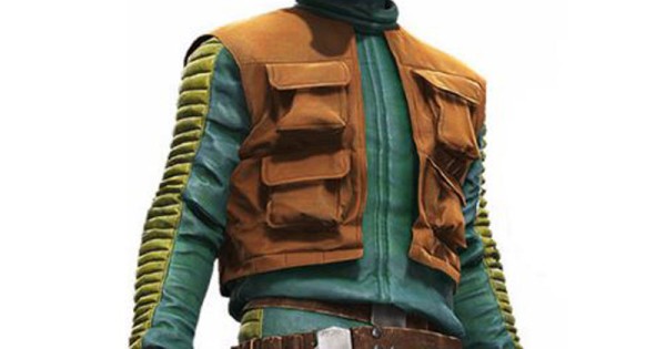Brown Star Wars Greedo Vest