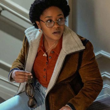 Stargirl Anjelika Washington Shearling Leather Jacket