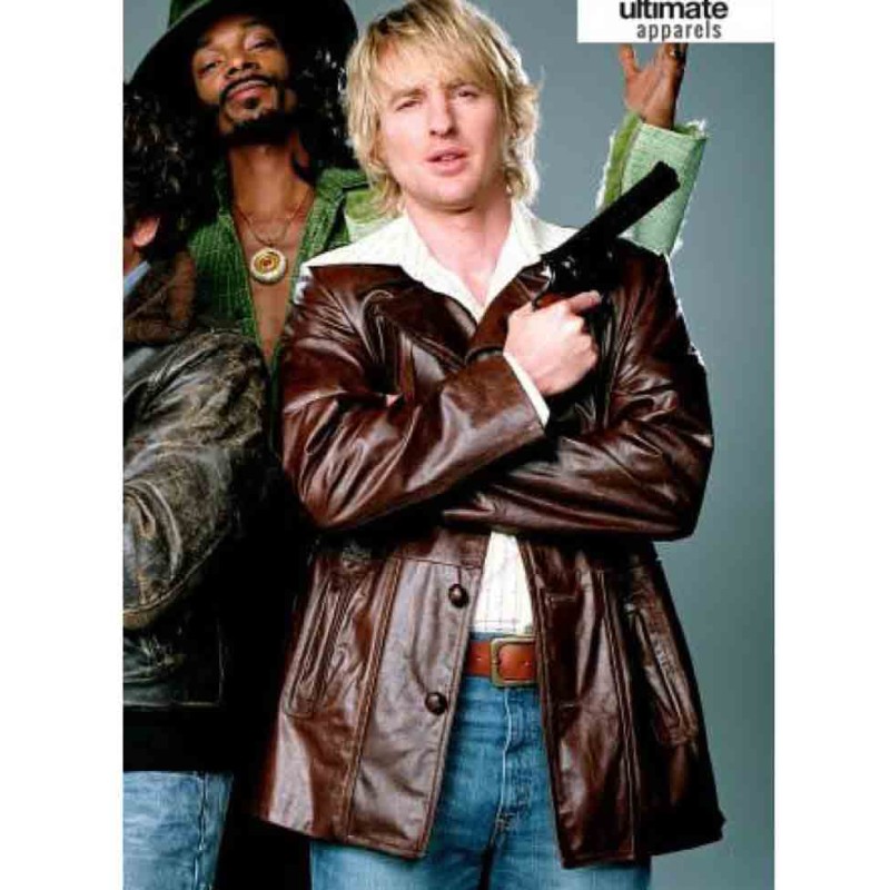 Owen Wilson Starsky & Hutch Leather Coat Owen Wilson Starsky & Hutch Leather Coat