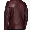 Stephen Amell The Flash Burgundy Leather Jacket