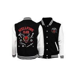 Stranger Things Hellfire Club Varsity Jacket