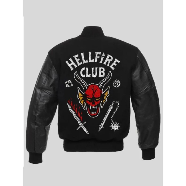 Stranger Things S04 Hellfire Club Jacket Stranger Things S04 Hellfire Club Jacket