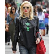 Gwen Stefani Street Wear Leather Jacket