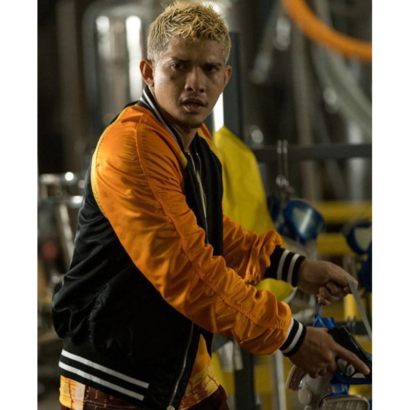 Stuber Iko Uwais Yellow and Black Jacket Stuber Iko Uwais Yellow and Black Jacket