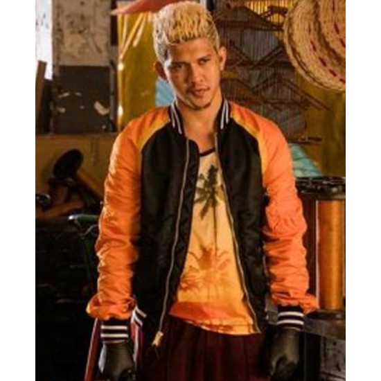 Stuber Iko Uwais Yellow and Black Jacket