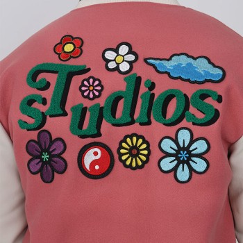 Studios Print Varsity Jacket