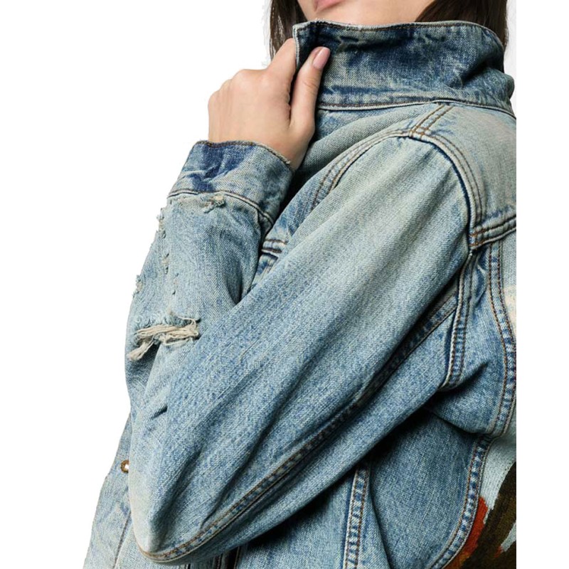 Stumptown Cobie Smulders Blue Denim Jacket Stumptown Cobie Smulders Blue Denim Jacket