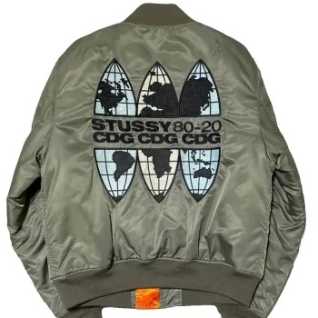 Stussy Cdg Bomber Jacket