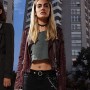 Success Tara Thaller Burgundy Leather Jacket
